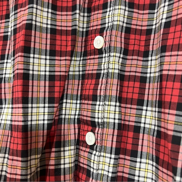 Alex Mill Janelle Blouse in Tartan Size Medium - Picture 8 of 8